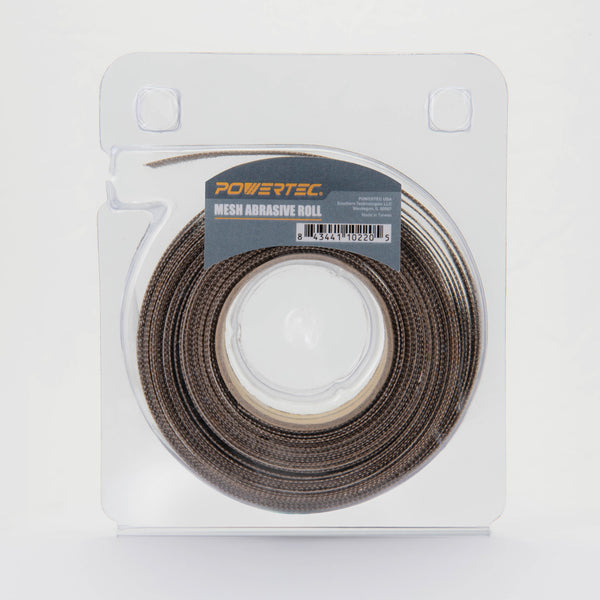 美國 POWERTEC 4RM2200 1" x 20 ft 可切割網狀砂帶捲