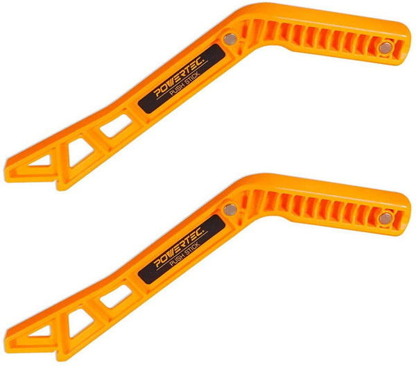美國 POWERTEC 71337P2 磁吸型安全防護推把(2件組)