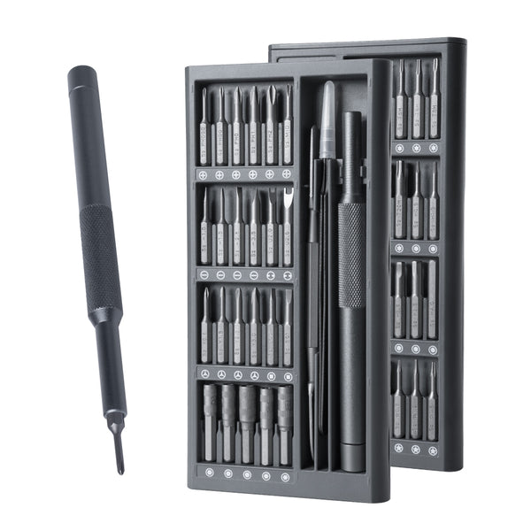 POWERTEC 50合1 精密螺絲起子組｜S2鋼批頭｜鋁合金手柄｜磁吸收納盒