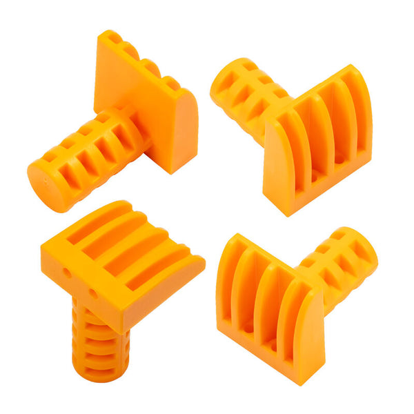 POWERTEC 72284 輕便型工作台桌擋｜適用3/4" dog hole｜木工夾持工具（4入組