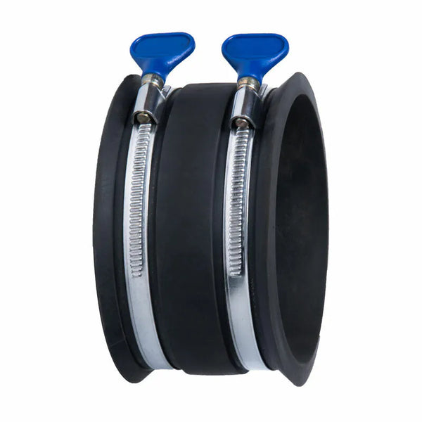 POWERTEC 70369 集塵轉接口 4英寸 附蝶型管夾