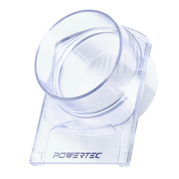 美國Powertec 70373 4吋 進階導流透明吸風閘 木工集塵專用