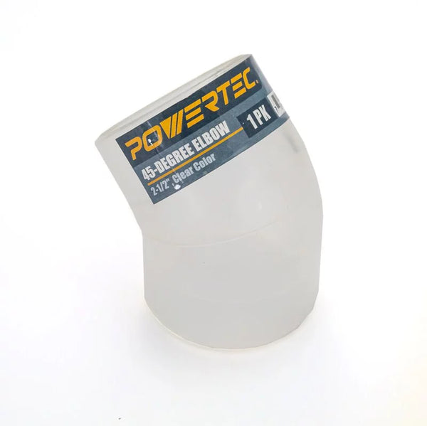 美國 POWERTEC 70238 2-1/2吋45度 透明轉接管