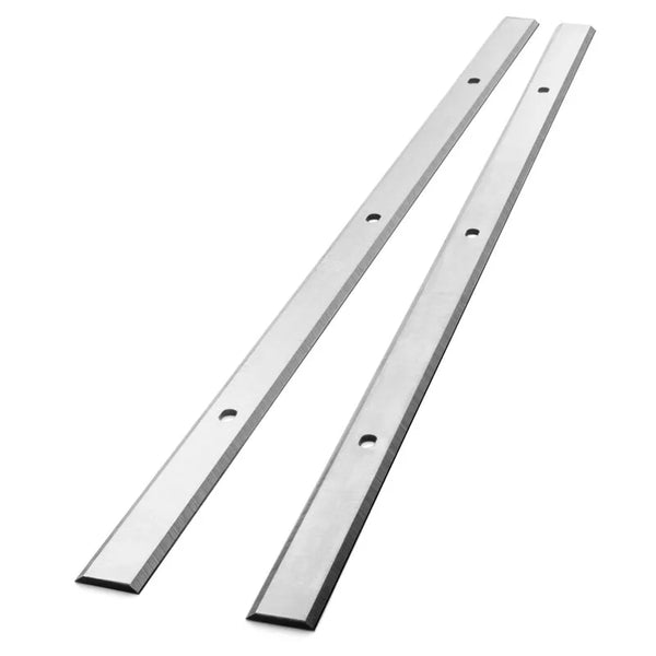 美國POWERTEC 12-1/2吋自動刨木機 專用替換刀刃 HSS高速鋼 一組 2入