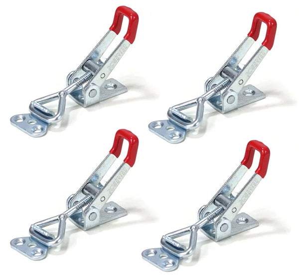 美國POWERTEC 20311 門閂式肘節鉗 220磅 (4入組)